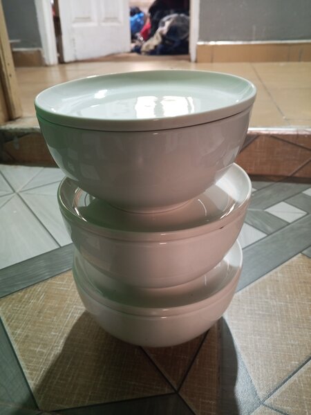 Ceramic Bowls with Lids