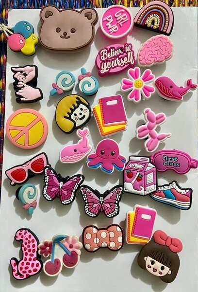 Charms colorés pour sacs