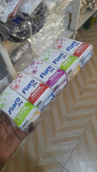 Flora Disposable Handkerchief