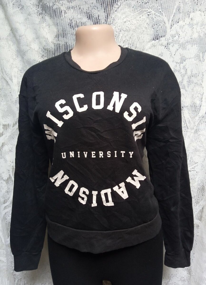 Sweatshirt universitaire Wisconsin