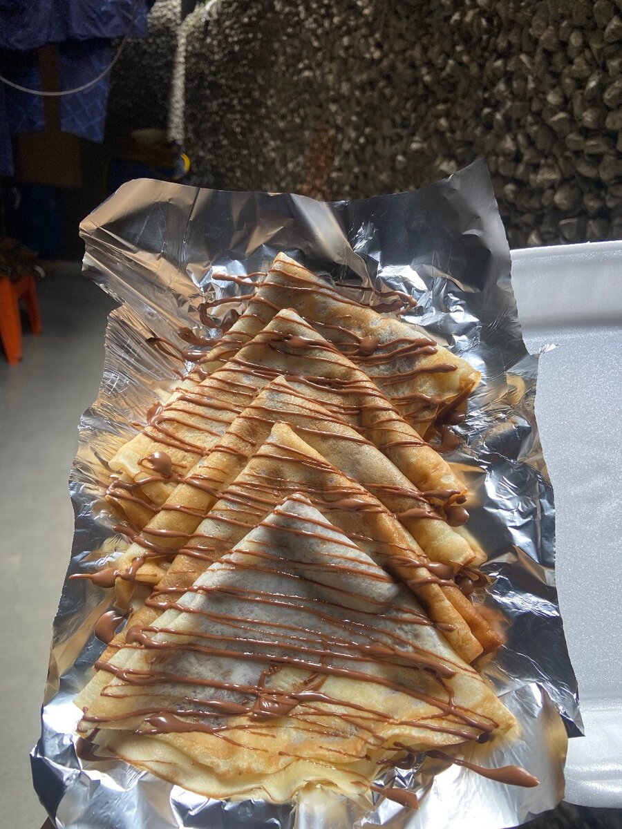 Crêpes au chocolat