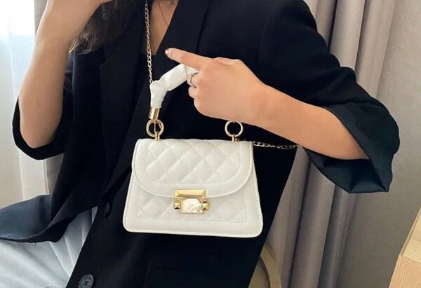 Sac à main matelassé chic