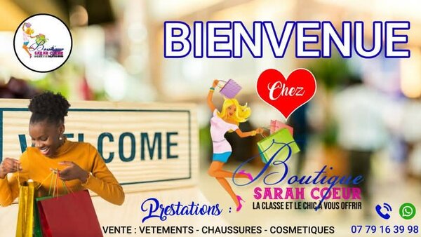 Boutique Sarah cœur 