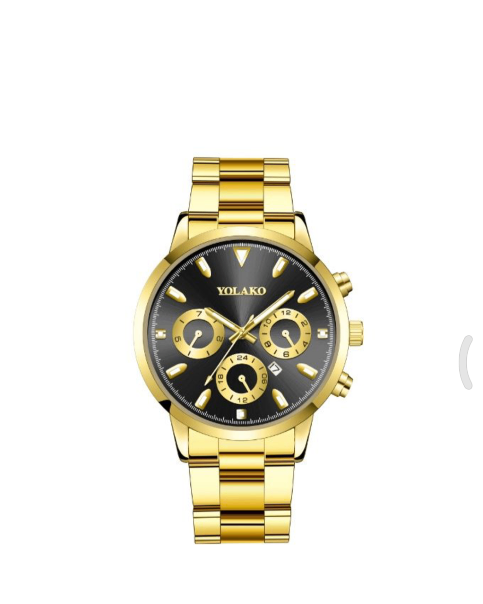 Montre à quartz calendar