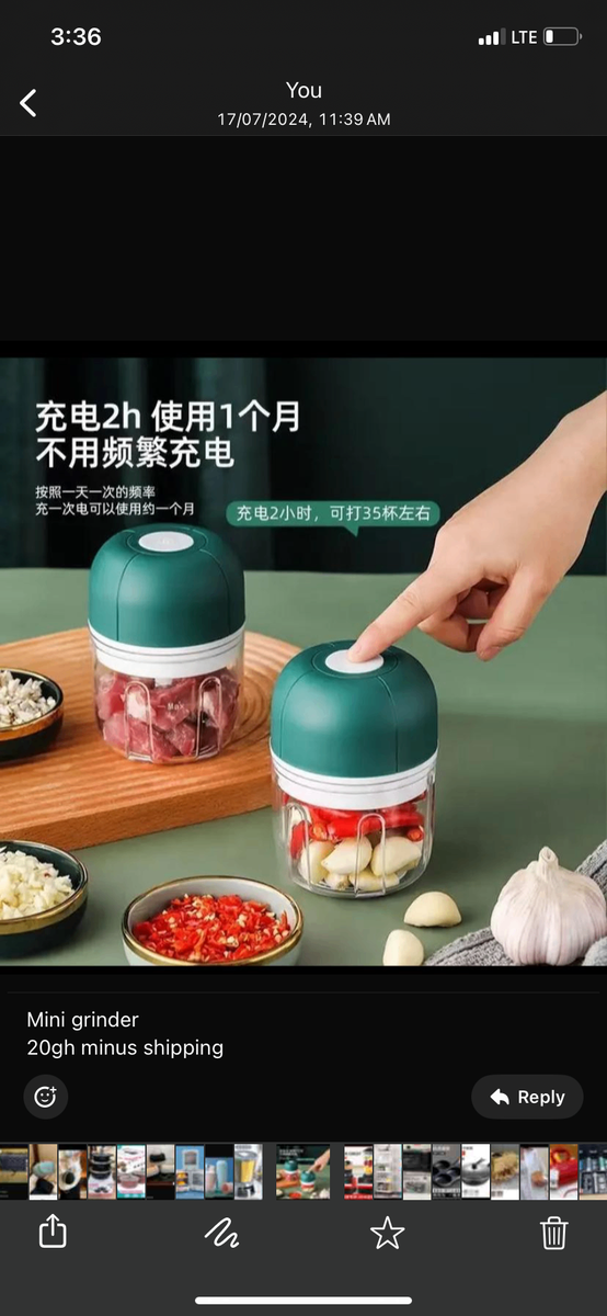 Mini blender