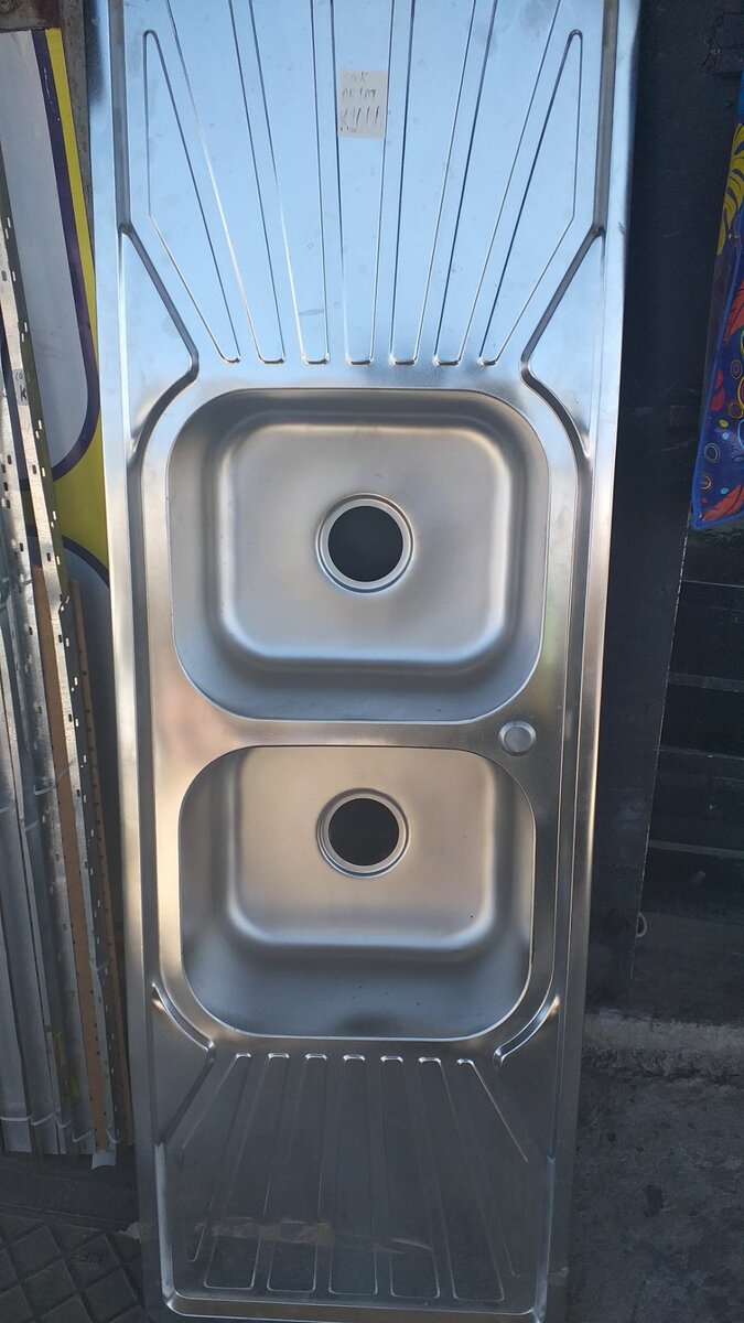 Sink double bowl