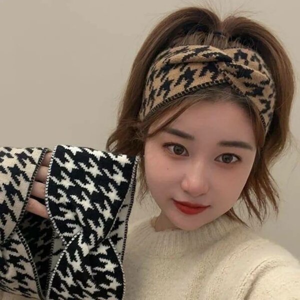 Bandeau en tricot élégant