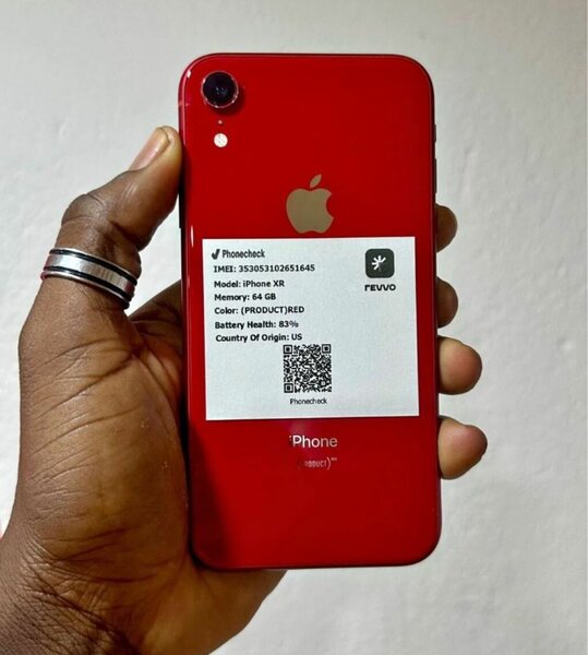 iPhone XR 64GB Rouge Débloqué
