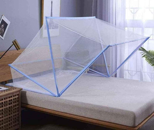 🚨 MOUSTIQUAIRE PLIABLE POUR LIT DE 3 PLACES ✅️DIM :Longueur 190 x largeur 160 CM ✅️Prix 14000