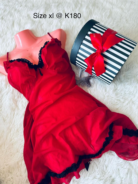 Lingerie rouge