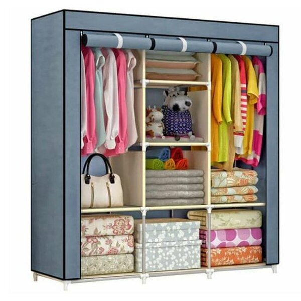 Portable woven wardrobe
