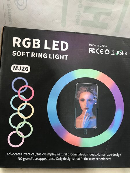 Soft ring light mj26 RGB  LED