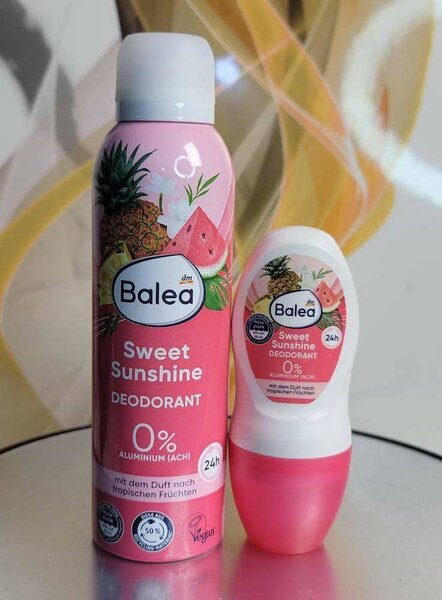 Balea Déodorants 5en1, Sweet Sunshine et Soft Flower