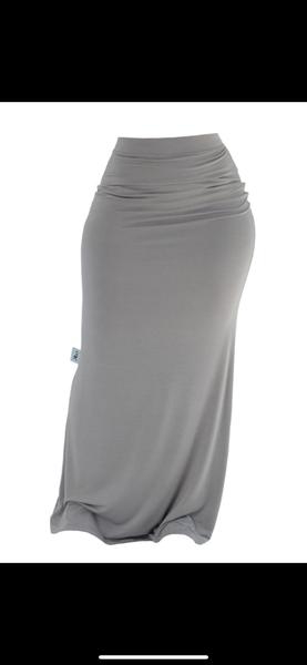 maxi flare skirt