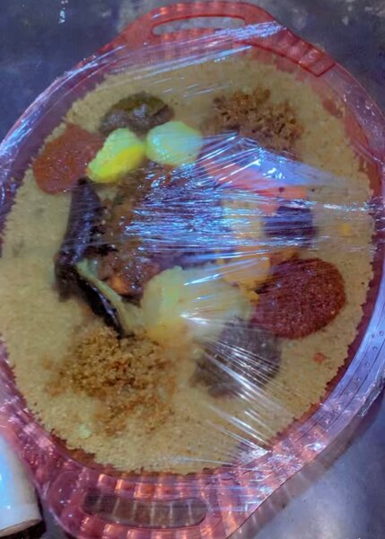 Un plat de Tchep au poulet