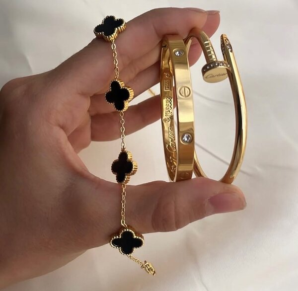 Trio van cleef et cartier