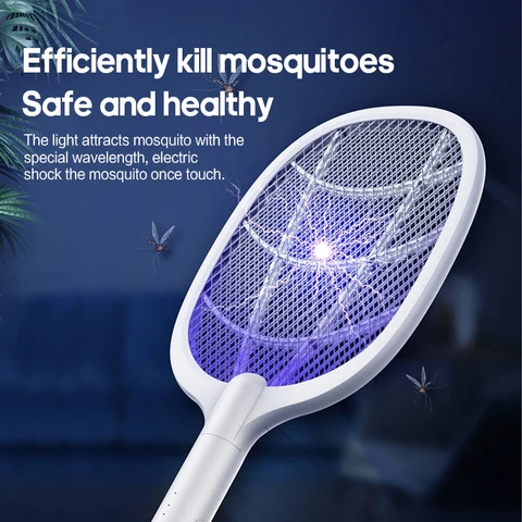 Raquettes anti moustique rechargeable