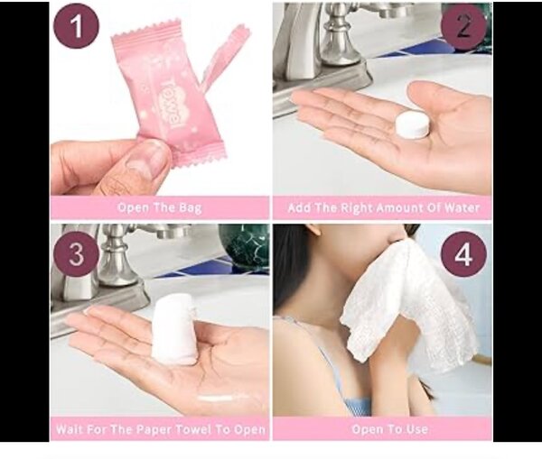 Compressed face mask