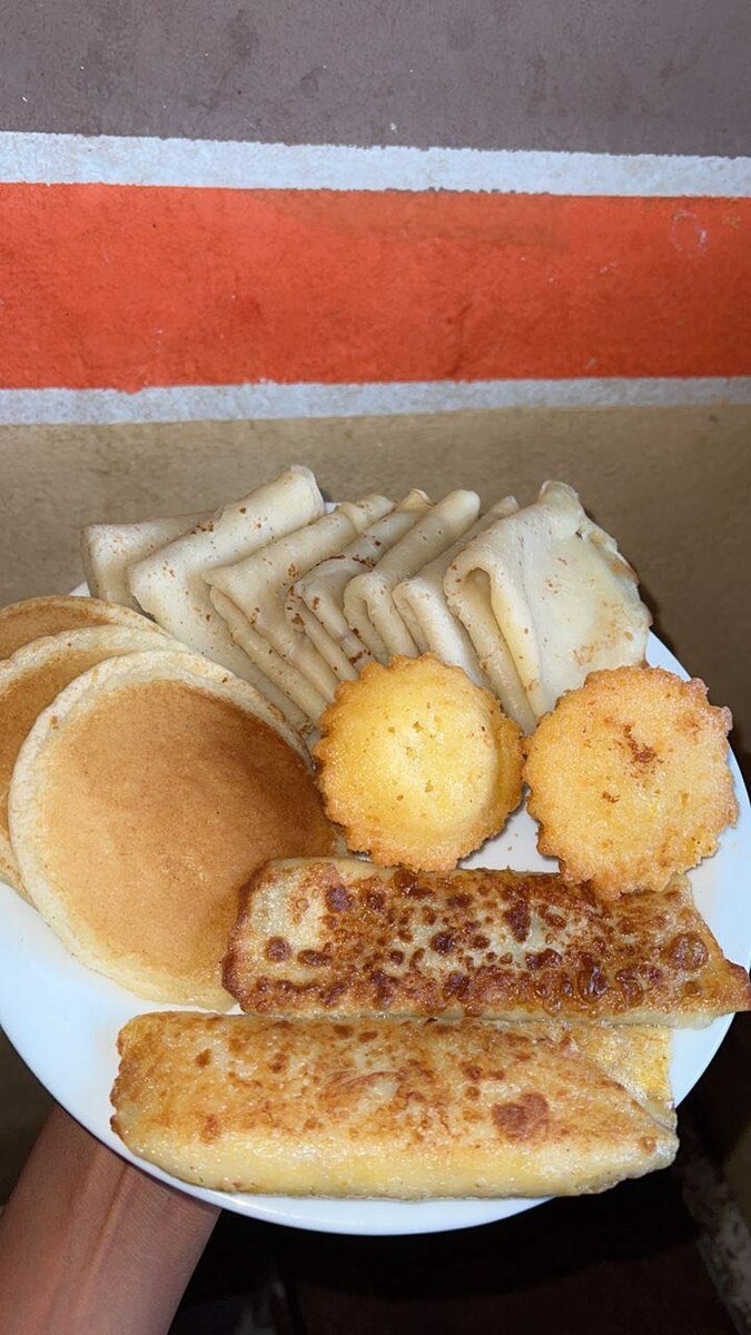crêpe ,pancakes, cake