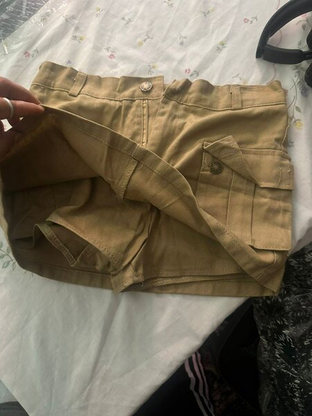 Jupe culotte cargo