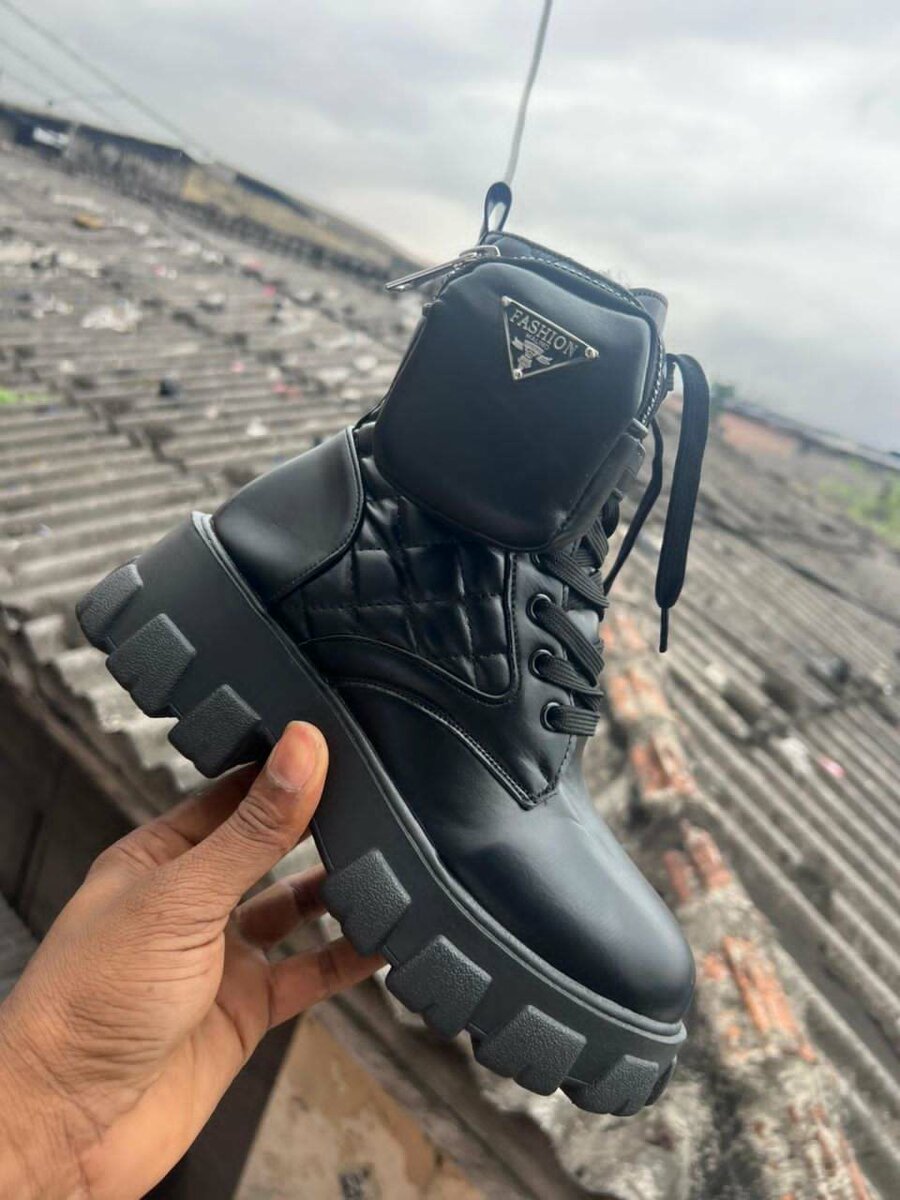 Bottes Combat Mode Noire