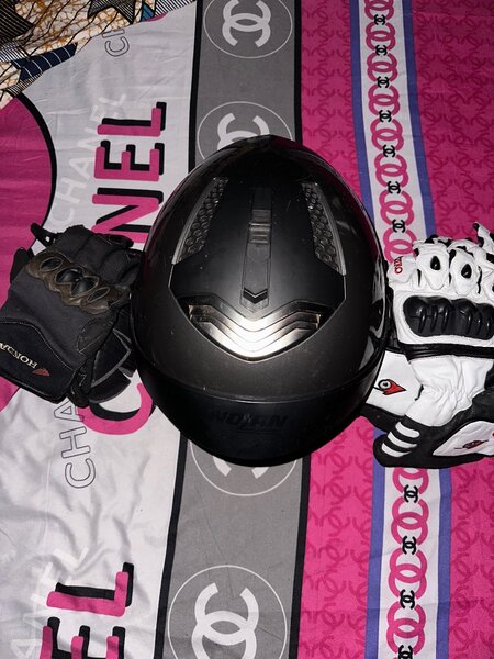 Casque de moto