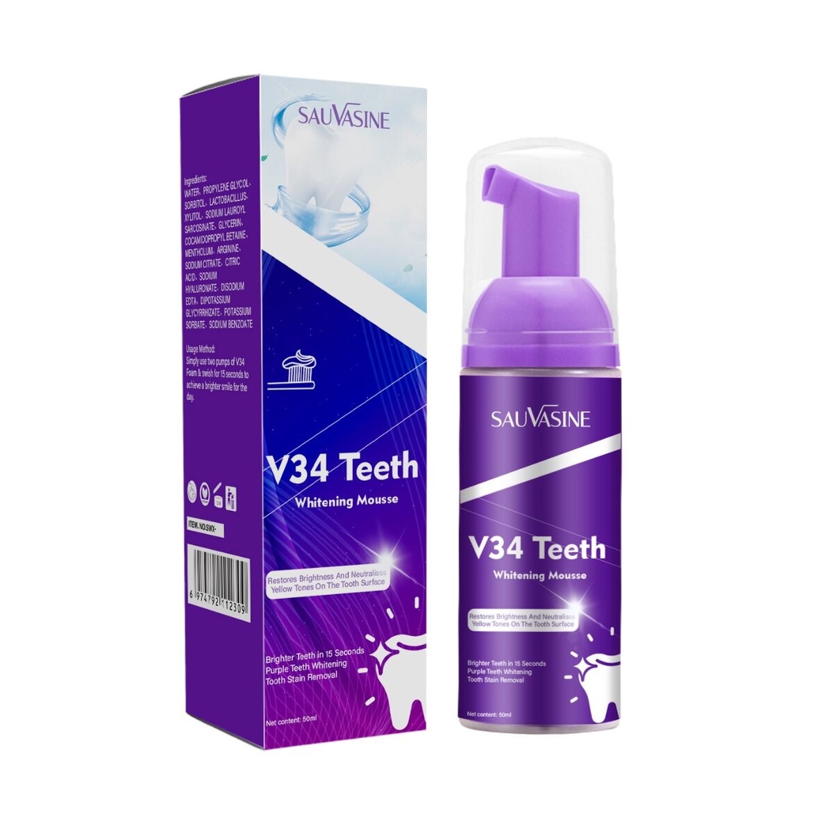 Blanchisseur de dent V34 Ultra