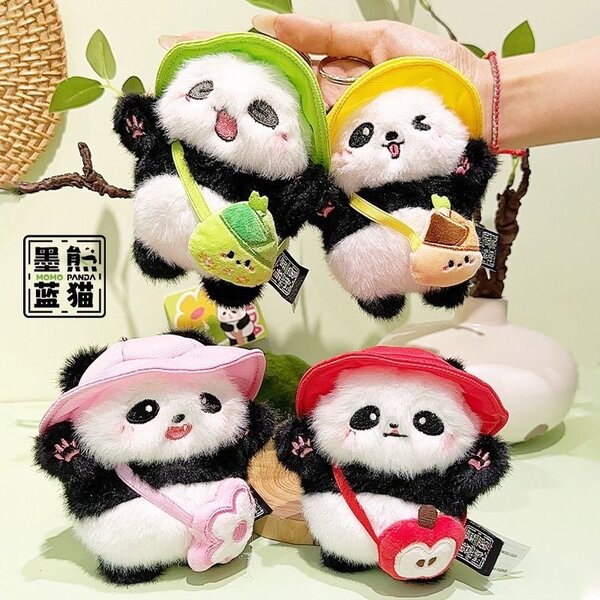 Pendentif panda rose