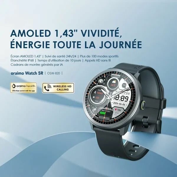 Oraimo Watch 5R - Neuf Scellé