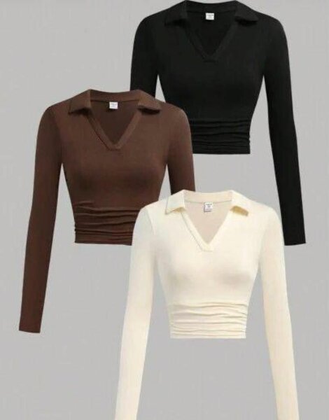 Pull-over col en V