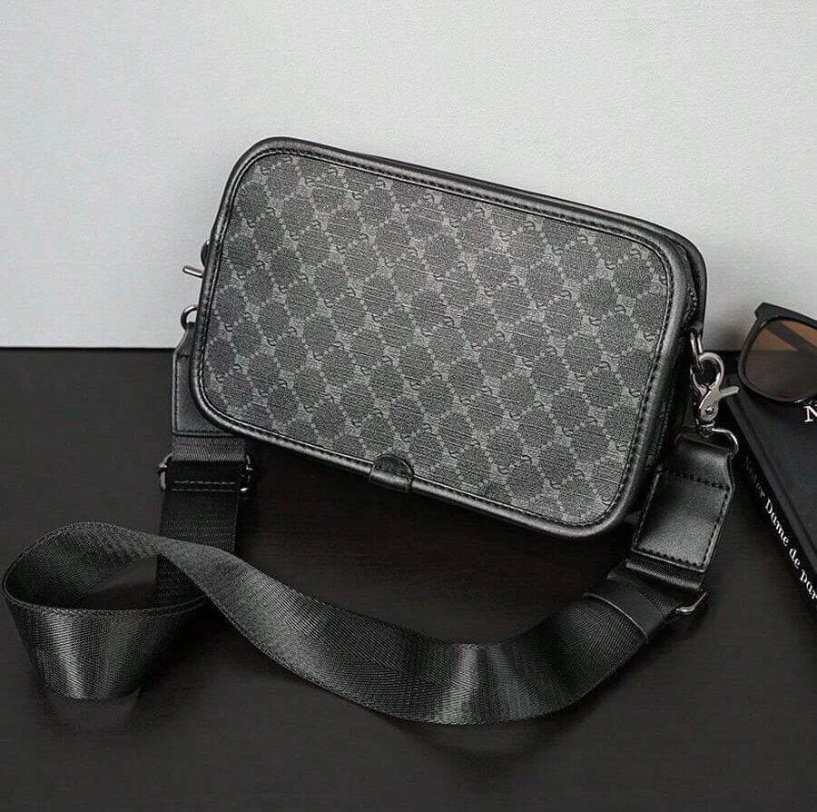 Sac bandoulière élégant homme
