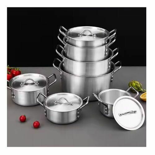 Ensemble de Casseroles en Acier Inoxydable
