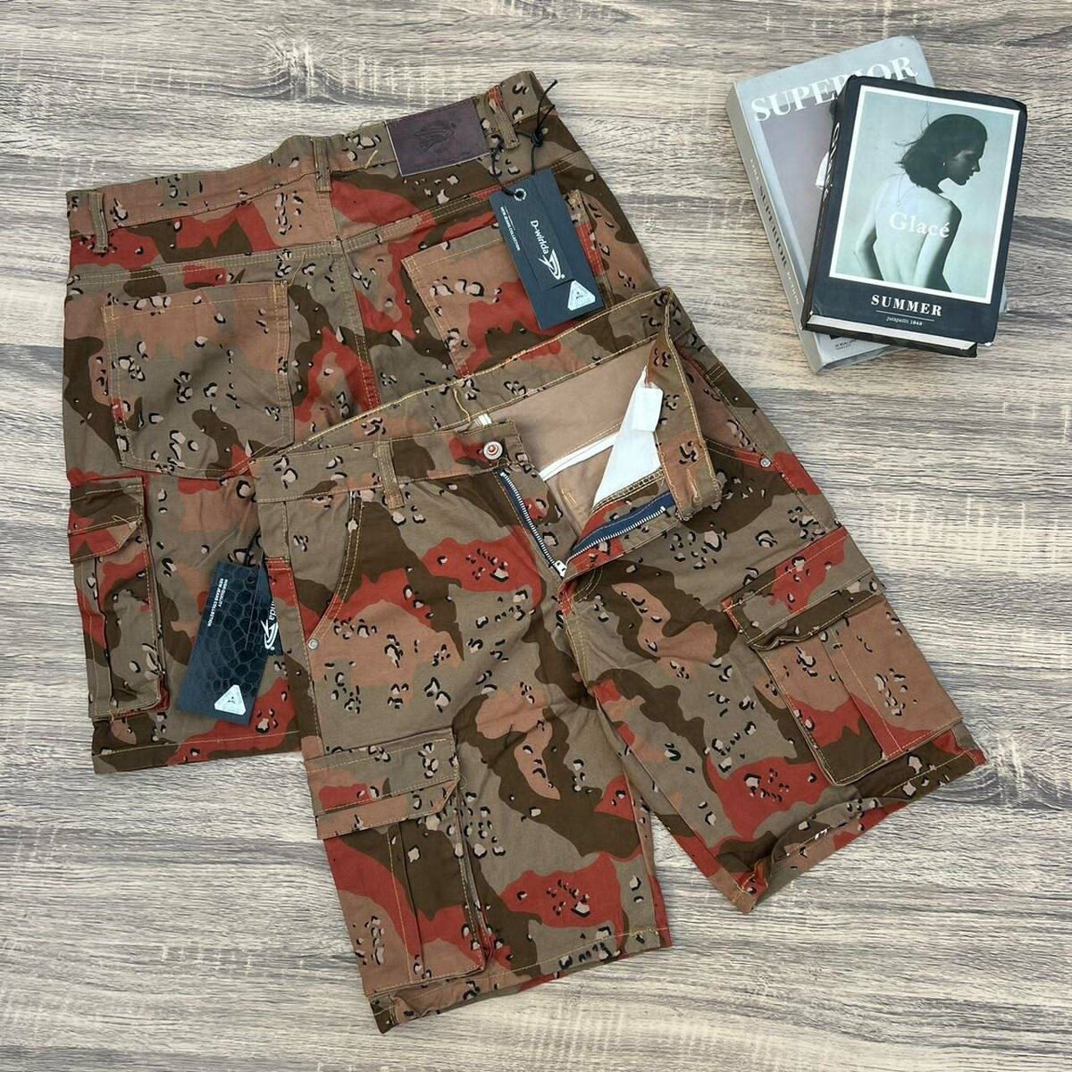 Camouflage shorts