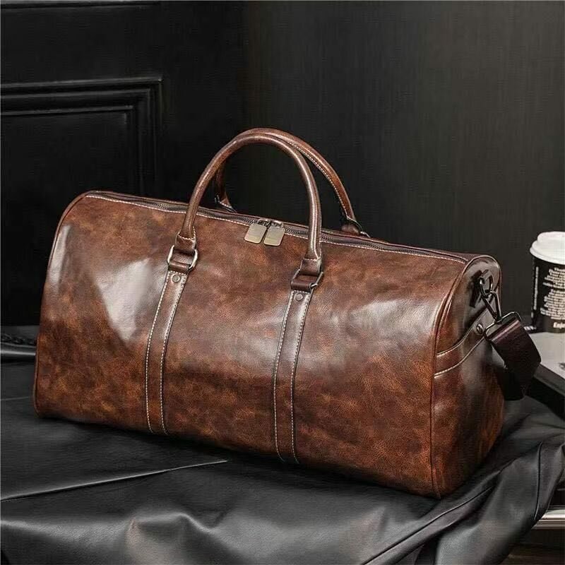 Sac de voyage en cuir élégant