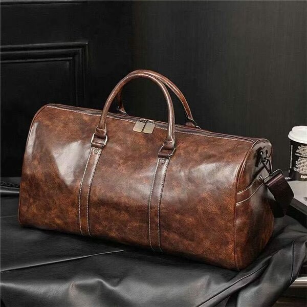 Sac de voyage en cuir élégant