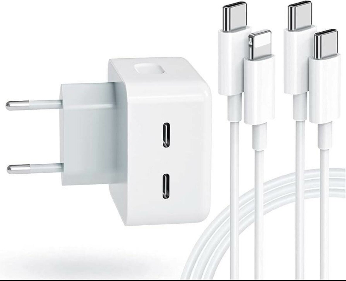 Chargeur USB-C Double Port