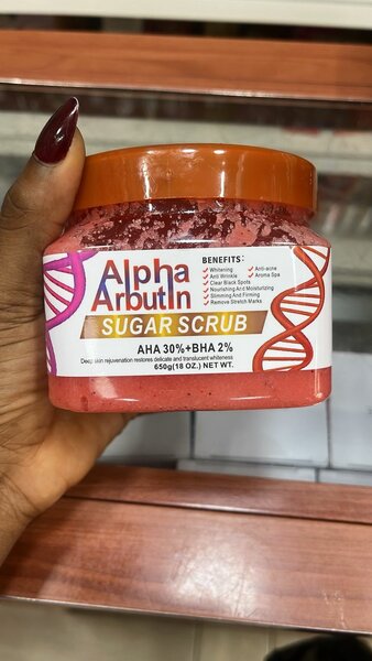 Gommage au sucre Alpha Arbutin