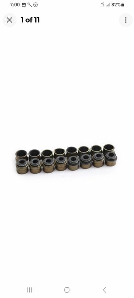 Benz valve seals