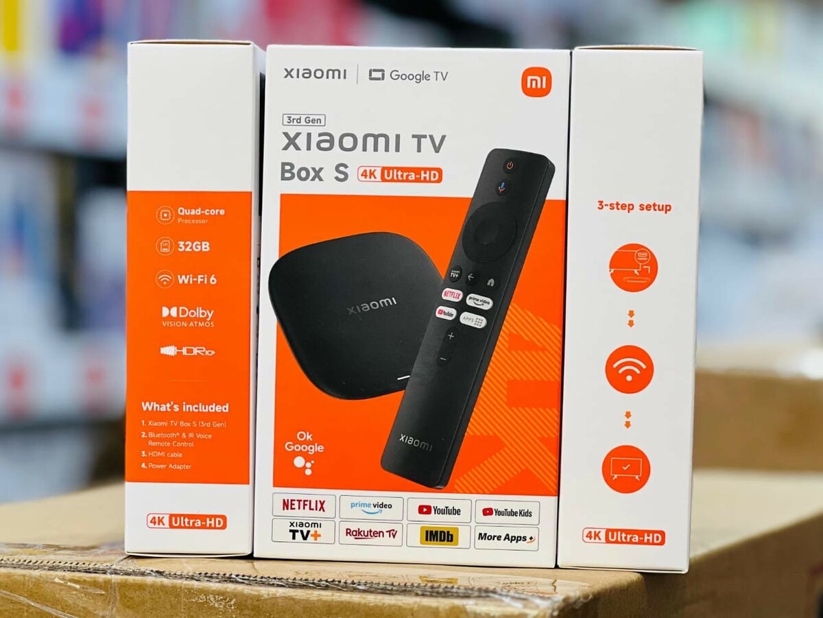 Xiaomi tv box S 3ieme Gen