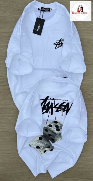 T-shirt blanc Stussy