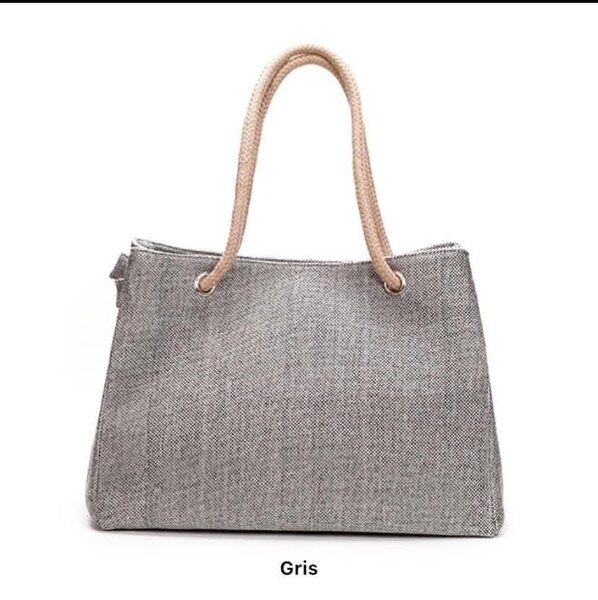 Cabas en toile chic