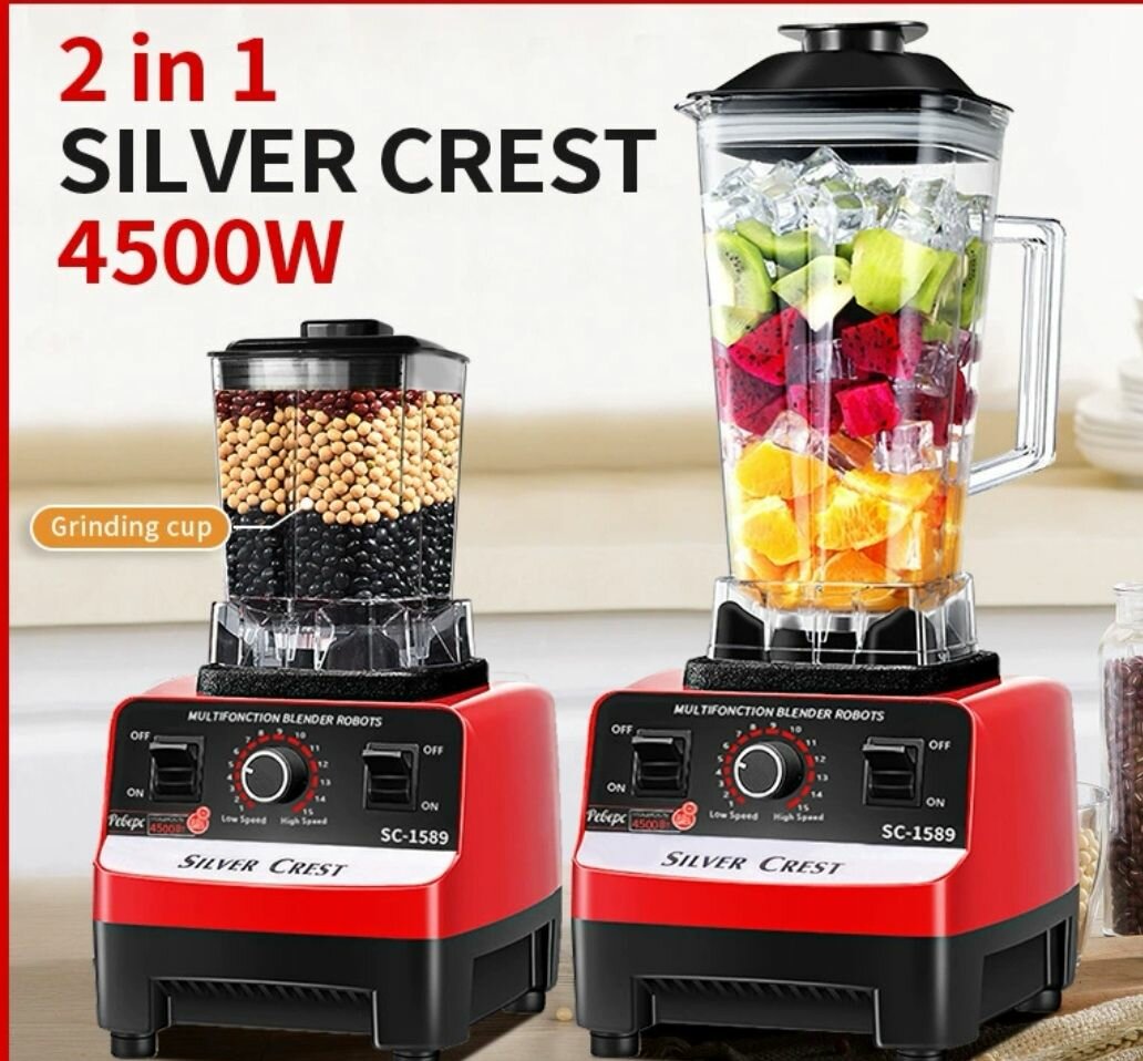 Double cup blender