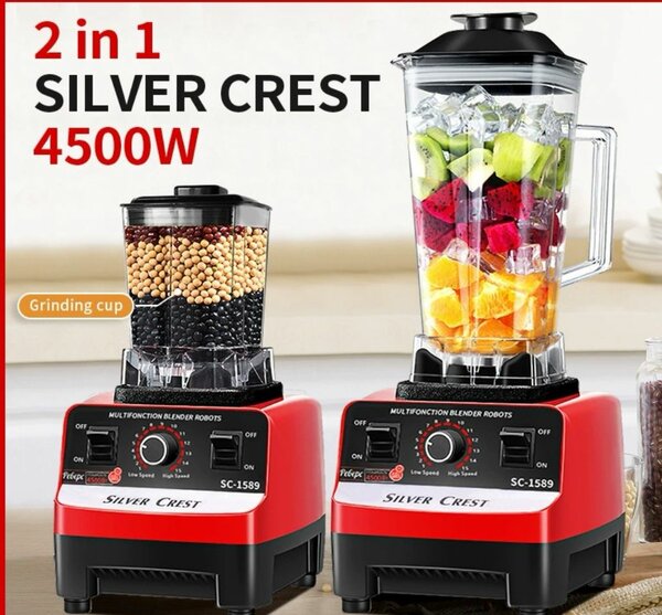 Double cup blender