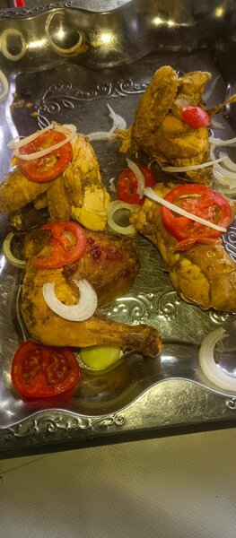 Poulet braisé
