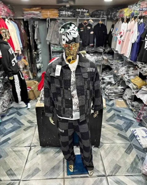 Costume streetwear tendance homme