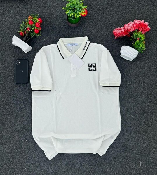 Polo blanc élégant pour hommes