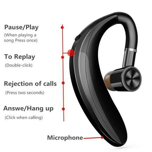 OREILLETTE BLUETOOTH DOUBLE CONNECTIONS S109