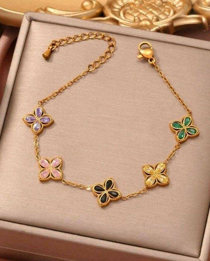 Bracelet trèfle