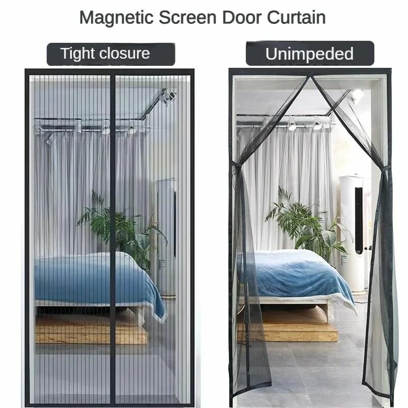 Rideau Magnétique Anti-Insectes