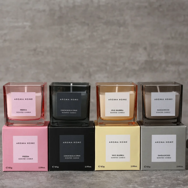 3 Pièces de bougie parfumée décorative anti odeur